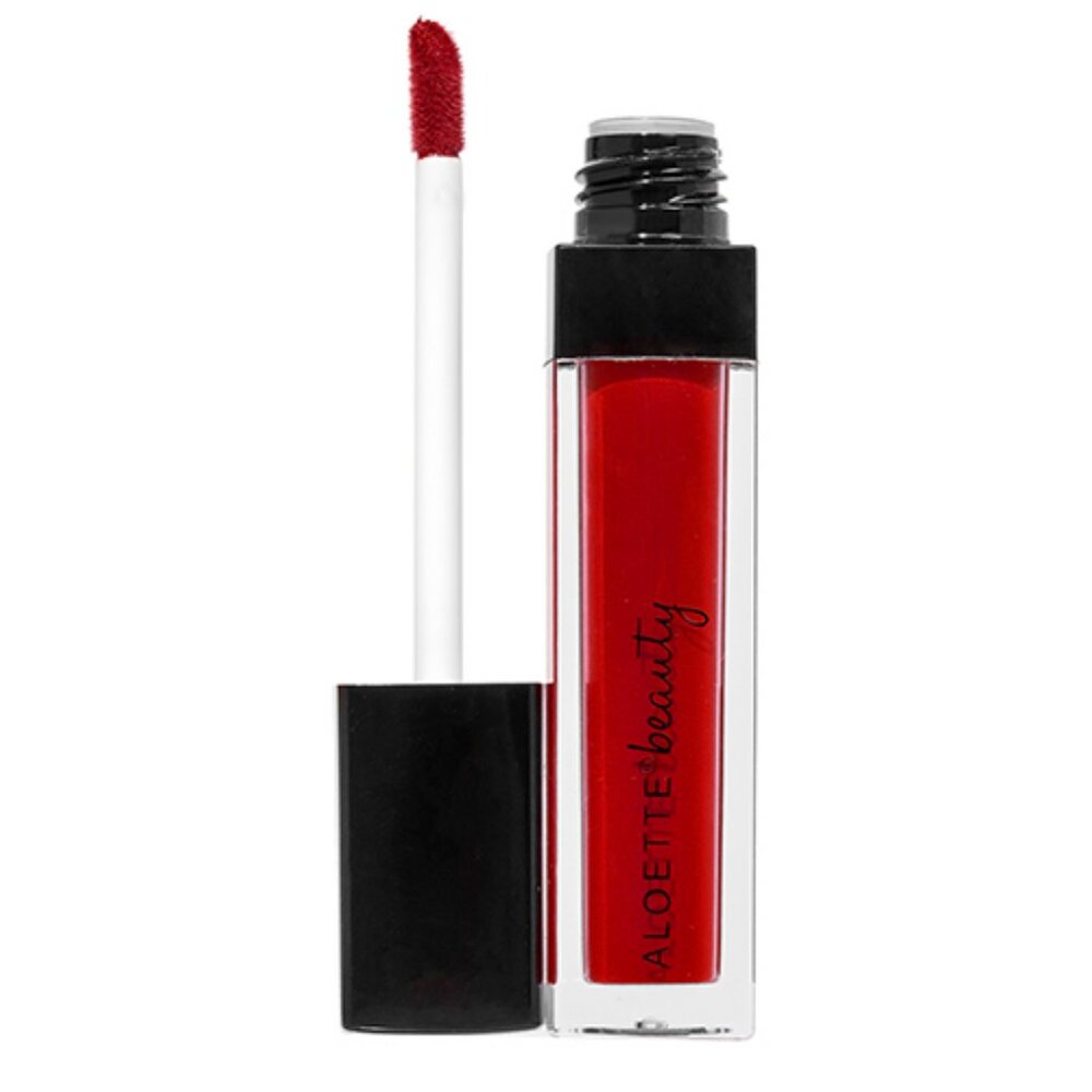 Aloe Pout Matte Liquid Lipstick  Red Chiffon  Aloette  New in Package